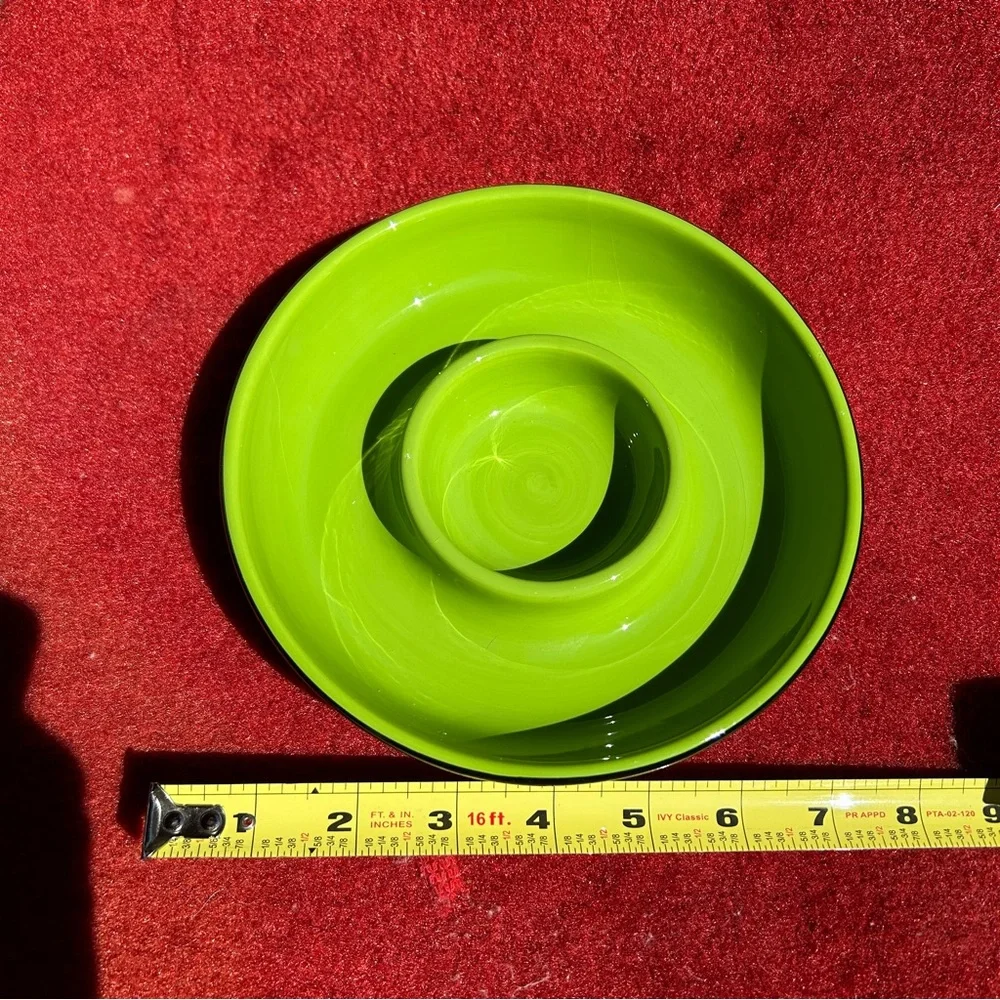 Margarita Salt Bowl Plate Crate & Barrel Fiesta Style